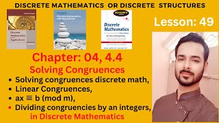 Lesson 49 Part I Solving Congruences  Linear Congruences with Examples  ax ≡ b mod m [upl. by Garv]