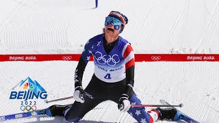 Jessie Diggins fights through pain for Olympic glory  Winter Olympics 2022  NBC Sports [upl. by Quentin]