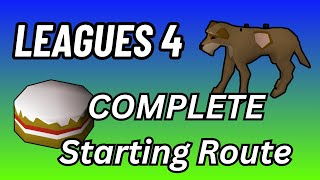 Leagues 4  Complete Starting Route [upl. by Acila799]