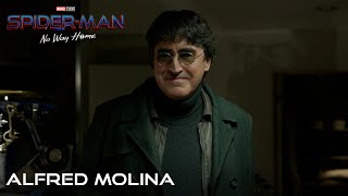 SPIDERMAN NO WAY HOME Special Features  Alfred Molina [upl. by Epilef]