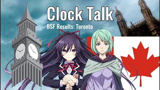 BSF Results Canadian Ontario which is Not in California  Clock Talk  Episode 93  Weiss Schwarz [upl. by Acirred]