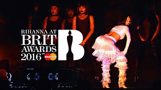 Rihanna  Consideration  Work Brit Awards 2016 Studio Version [upl. by Notlrak908]