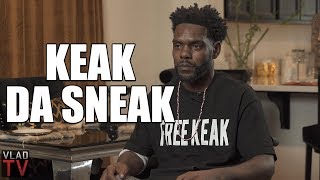 Keak Da Sneak on Growing Up in Crack Era in Oakland Seeing Dead Bodies in Garbage Cans Part 1 [upl. by Siobhan]