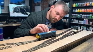 Building A Shunting layout  Baseboard And Track Plan Ep1 [upl. by Shotton]