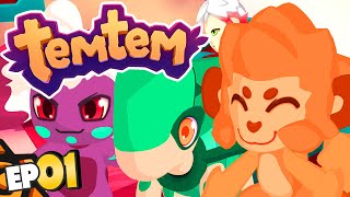 Temtem 10 Part 1 NEW COMPLETED MONSTER TAMER GAME Gameplay Walkthrough Temtem [upl. by Naegem]