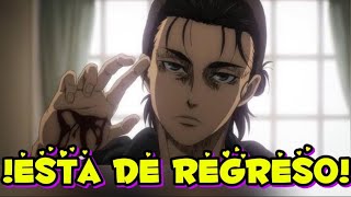 SHINGEKI NO KYOJIN ESTA DE REGRESO INFORMACIÓN PELÍCULA FINAL FECHA DE ESTRENO [upl. by Graehl715]