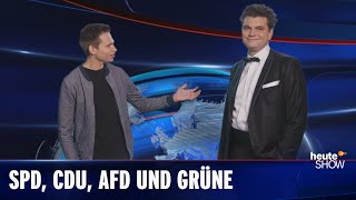 Die besten Reportagen von Wahlen und Parteitagen  Best of heuteshow Die Reporter [upl. by Rubliw821]