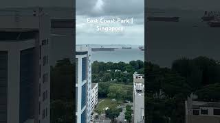 East Coast Park  Singapore walking tour walk beach port ship boat boats nature naturelover [upl. by Lewison]