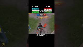 UZB🇺🇿 vs TJK🇹🇯 PART 2 CHIQSINMI❓️ 20K SOON❤️ pubg pubgmobile bgmi legend tdm rek [upl. by Ainitsirhc780]