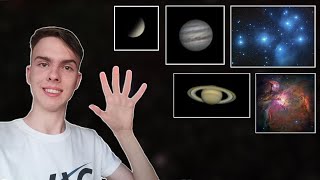 The 5 Easiest Objects to See With Your Telescope [upl. by Bowrah]