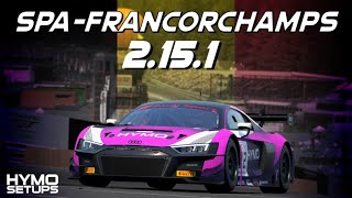 SpaFrancorchamps Hotlap  SETUP  2151  Audi R8 LMS EVO II  Assetto Corsa Competizione v195 [upl. by Melli]