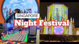 Singapore Night Festival 2024 [upl. by Ellenor]