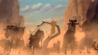 Escape the wildebeest  The Lion King Musical Version [upl. by Ettelimay]