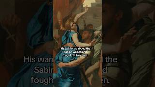 A mythical story of Rome… The abduction of the Sabine Women history art painting [upl. by Ibmat961]