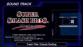 Music Super Smash Bros Melee  Classic Ending [upl. by Hartley]