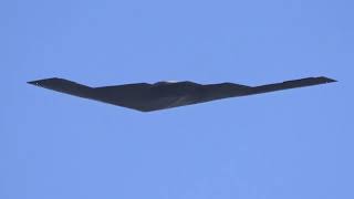 B2 Stealth bomber flyover for the 2024 Rose Bowl Game [upl. by Adachi]