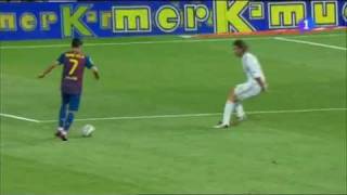 GOLAZO DE VILLA  RMadrid 22 FC Barcelona  IDA SUPERCOPA ESPAÑA 2011  TVE 1 [upl. by Reyam]