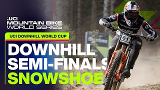 Snowshoe Downhill World Cup SemiFinals  UCI Mountain Bike World Series [upl. by Anuqahs]