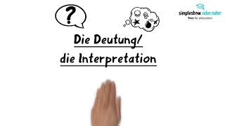 Deutsch  Einfach erklärt Die Gedichtinterpretation Abitur [upl. by Schofield]