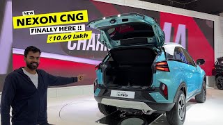 2024 Tata Nexon CNG Finally Here  ₹1069 lakh  Detailed Review [upl. by Devon]