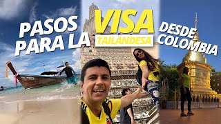 COMO SACAR LA VISA PARA TAILANDIA  Traveleros Team ft Mochileros de Lujo [upl. by Gordy694]