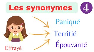 les synonymes du mot effrayé 😨 😨 😨 en français [upl. by Eerrahs]