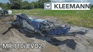 Mobilní odrazový drtič  Kleemann Mobirex MR 110i EVO2 [upl. by Lemraj44]