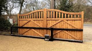 Bespoke driveway gates [upl. by Akcirre]