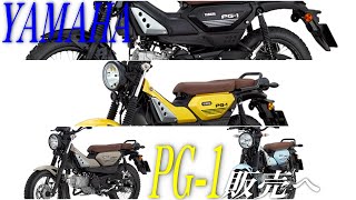 YAMAHA PG1が日本で輸入販売決定！気になる価格は？これだとカブの方が売れそうな [upl. by Notsob354]