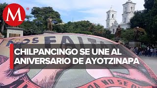 Normalistas de Chilpancingo marchan en conmemoración a los 43 de Ayotzinapa [upl. by Solrak]