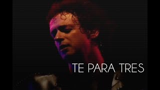 Gustavo Cerati  Té para Tres En Vivo Official Video [upl. by Ecnerewal]