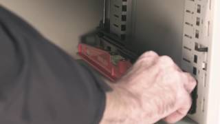 How to level a Side Filing Drawer Unit  by Bisley How To [upl. by Aicenaj399]