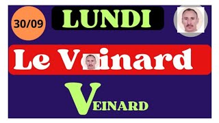 LUNDI 30092024 QUINTÉ ANALYSE PAR LE VEINARD [upl. by Wareing]