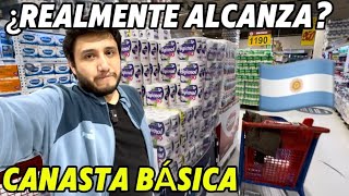 CUÁNTO CUESTAN LOS PRODUCTOS DE LA CANASTA BÁSICA EN ARGENTINA 2024 [upl. by Marteena]