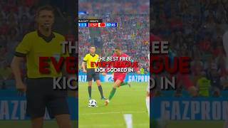 The best free kick scored in every league [upl. by Arad209]