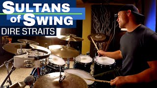 Sultans Of Swing Drum Cover  Dire Straits 🎧High Quality Audio [upl. by Junno]