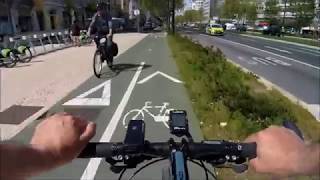 Lisbon Bike Ride  Merida Speeder 400 2018 [upl. by Nanreh]