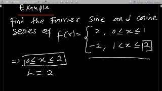 Half Range Fourier sine series and cosine series [upl. by Wendel]