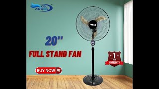 How to Assembly GSL Air Cool 18 inch amp 20 inch full Stand Fan [upl. by Eisenberg785]