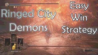 Demon in Pain amp From Below Boss MADE EASY  Dark Souls 3 Ringed City DLC  Solo NG7 [upl. by Steven]