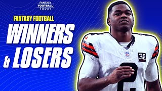 Week 16 Christmas Eve Winners amp Losers Waiver Wire amp Injury News  2023 Fantasy Football Advice [upl. by Anitram]