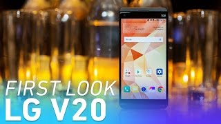 LG V20 with Android 70 Nougat first look [upl. by Farrington]