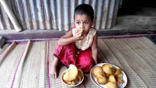 Village Pitha Recipe  teler pitha recipe  Pitha Recipe of Bangla  How to make Teler Pitha [upl. by Renrag]