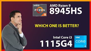 AMD Ryzen 9 8945HS vs INTEL Core i3 1115G4 Technical Comparison [upl. by Steward]