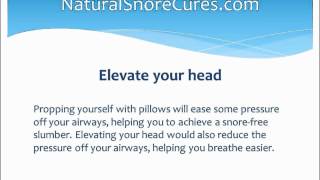 10 Tips To Stop Snoring [upl. by Knutson]