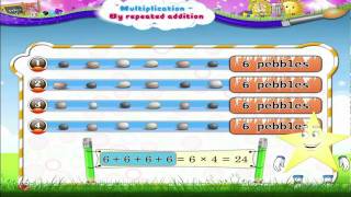 Learn Grade 2  Maths  Multiplication by Repeated Addition [upl. by Ecadnac]