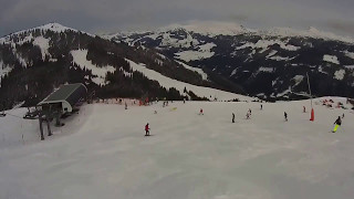 Kitzbühel  Jochberg  Resterhöhe Piste 73 Hartkaser [upl. by Oiciruam579]