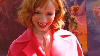 Premiere Christina Hendricks Taps Inner Pirate Fairy [upl. by Aistek272]