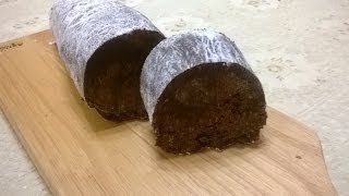 Salame di cioccolato  Ricetta senza uova [upl. by Waring]