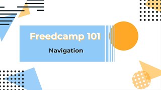 Freedcamp Navigation [upl. by Arabelle]